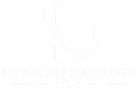 Bronx Dermatology Hub Logo Vertical